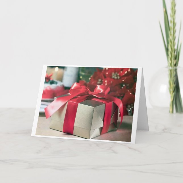 CARTE IL EST TEMPS DE VOUS SOUHAITER **MERCI NOËL** ET N (Devant)