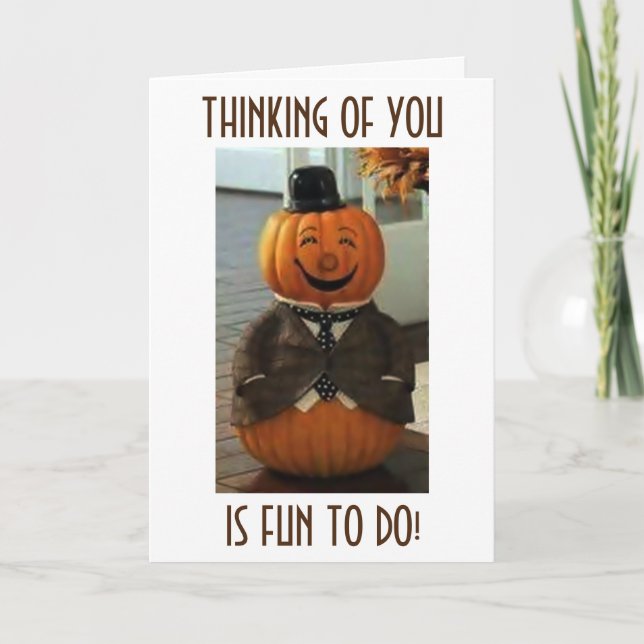 CARTE IL EST TEMPS D'ÊTRE "THAKFUL" ET JE PENSAIS À "VOU (Devant)