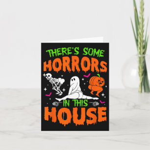 Carte Il y a des horreurs dans cette maison Halloween am