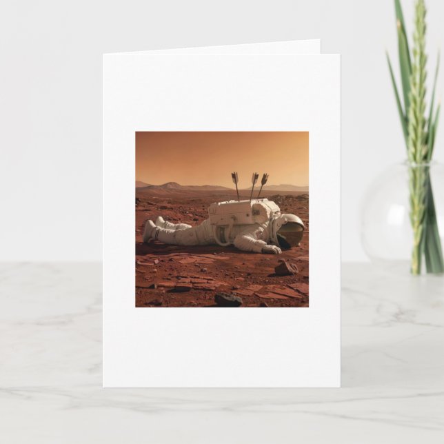 CARTE IL Y A LA VIE SUR MARS  (Devant)