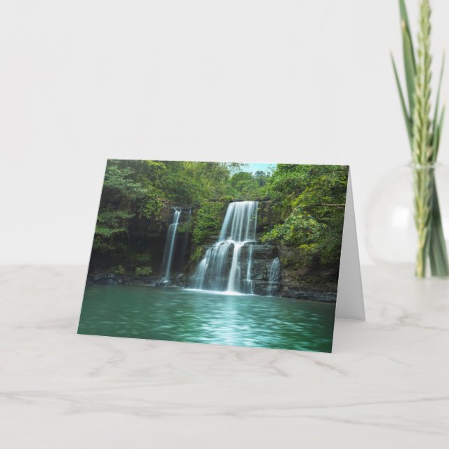 Carte Île de Kood de KOH de Klong Chao | de cascade (Devant)