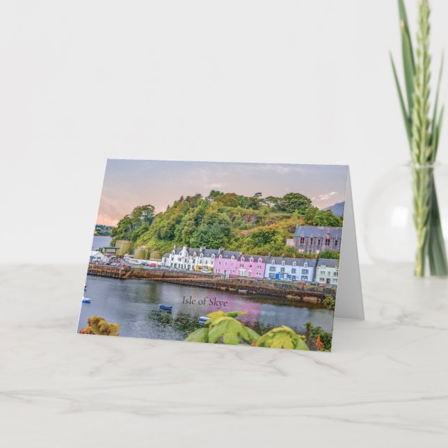 Carte Île de Skye, Écosse (Devant)