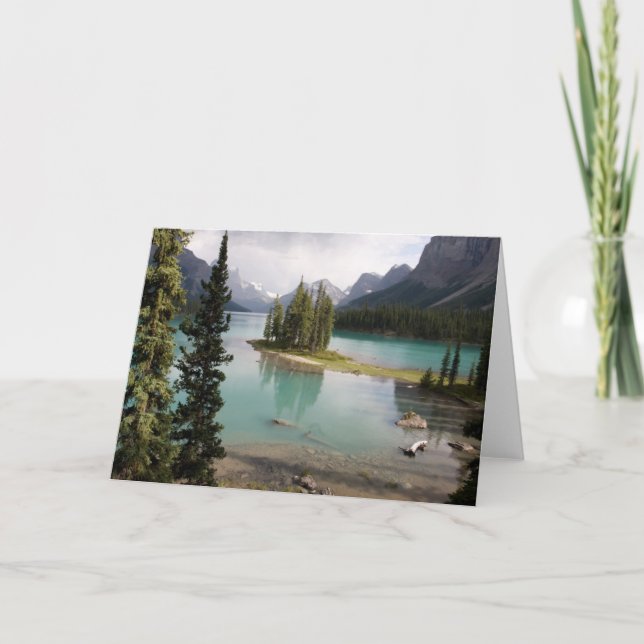 Carte Île Spirit Canada (Devant)