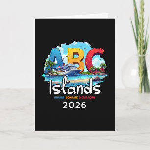 Carte Îles Abc Aruba Bonaire Curacao Croisière Vacances