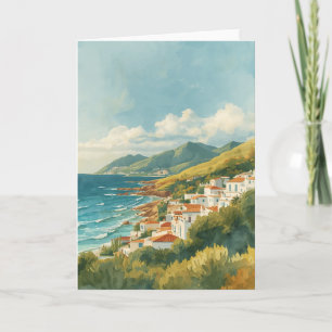 Carte Îles Baléares Voyage Vintage Riviera Française
