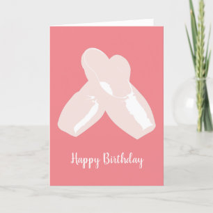 Carte illusima Ballerina Point Chaussures Peach Annivers