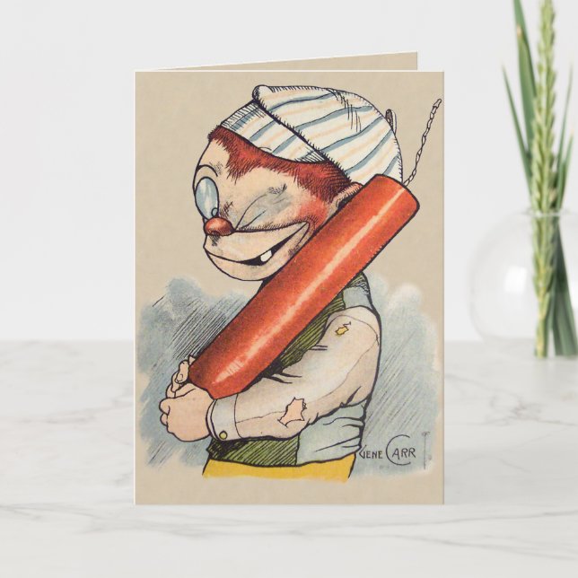 Carte Illustration 4 juillet Gene Carr (Devant)