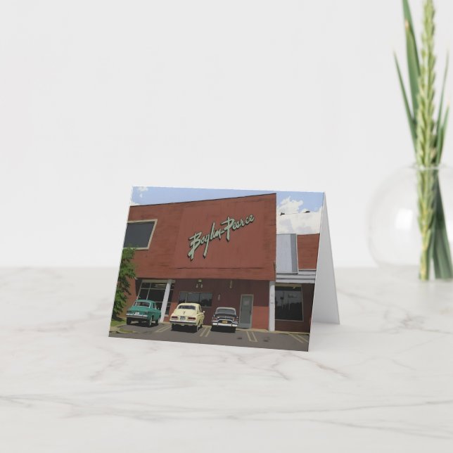 Carte Illustration Boylan-Pearce - Raleigh N.C. (Devant)