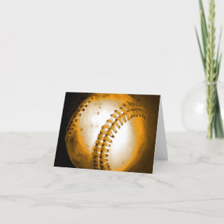 Carte Illustration de base-ball