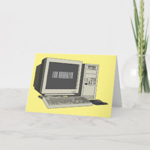 Carte Illustration de dessin sur ordinateur