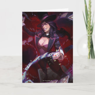 Carte Illustration de la crise infinie de Zatanna