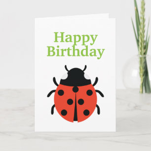 Carte Illustration de Ladybug