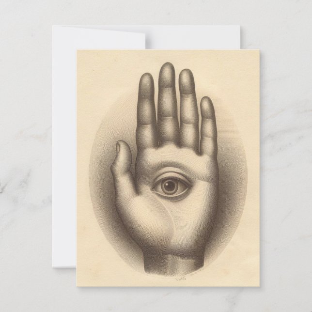 Carte Illustration de l'antiquité surréelle (Devant)
