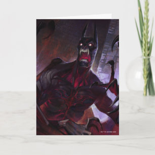 Carte Illustration de Vampire Batman en crise infinie