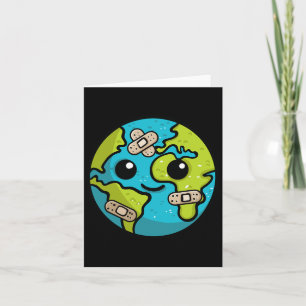 Carte Illustration du jour de l'amoureux de la Terre Don