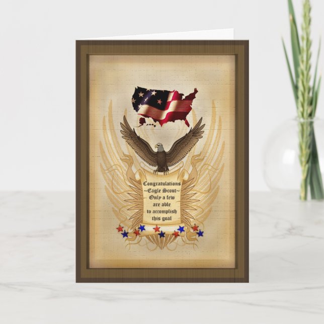 Carte Illustration - Eagle - les Etats-Unis - prix à la (Devant)