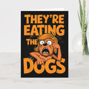 Carte Ils mangent les chiens Kamala Harris Trump Debyte