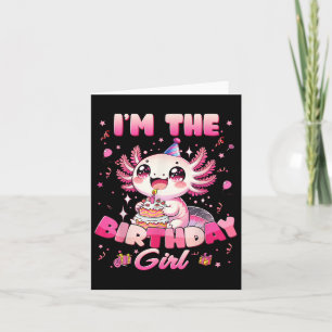 Carte Im Anniversaire Famille Axolotl Correspondance Par