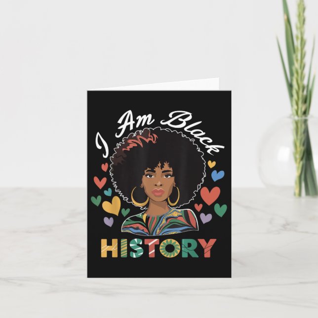 Carte Im Black History Mois African American History Ce (Devant)