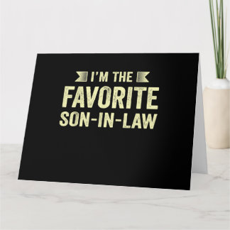 Carte Im Le Fils Favori En droit Amusant Fils Humour De 