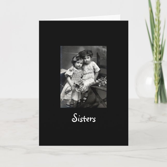 Carte I'm So Glad You're My Sister (Devant)