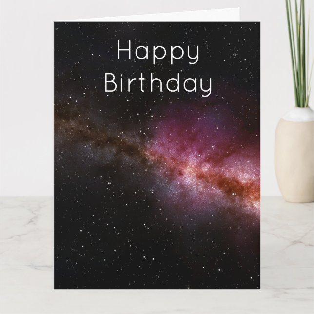 Carte Image de l'univers (Devant)