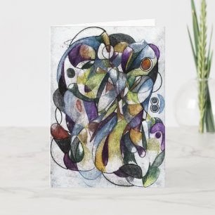 Carte Images Abstraites : Totem d'Esprit