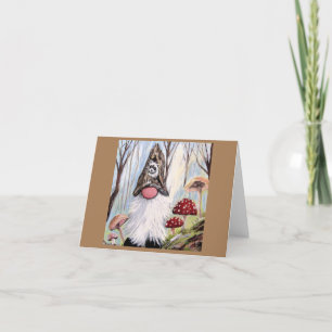 CARTE IMAGINAIRE CASQUETTE GNOME & RACCOON