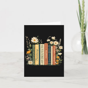 Carte Imaginaire Drama Tragédie Livre Floral Subtle Anti