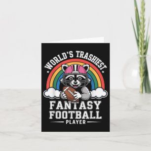 Carte Imaginaire Football Loser Trophée Dernier Place Fu