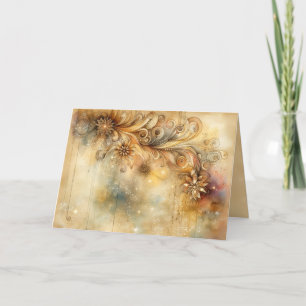 Carte Imaginaire Golden Elegance