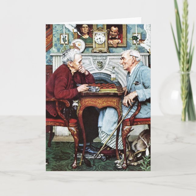 Carte Imbécile d'avril, 1943 (Devant)