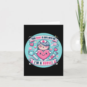 Carte Imcu infirmière de la Saint-Valentin - Soins chale