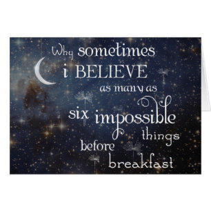 Carte impossible d'étoiles de choses