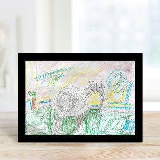Carte Impression d'art personnalisée pour enfants