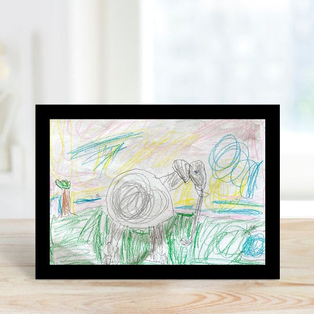 Carte Impression d'art personnalisée pour enfants (Créateur téléchargé)