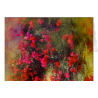 Carte impressionniste de Bougainvillea