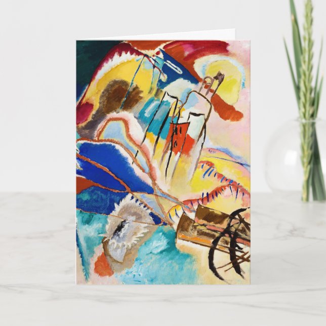Carte Improvisation 30 (Canons) de Wassily Kandinsky (Devant)