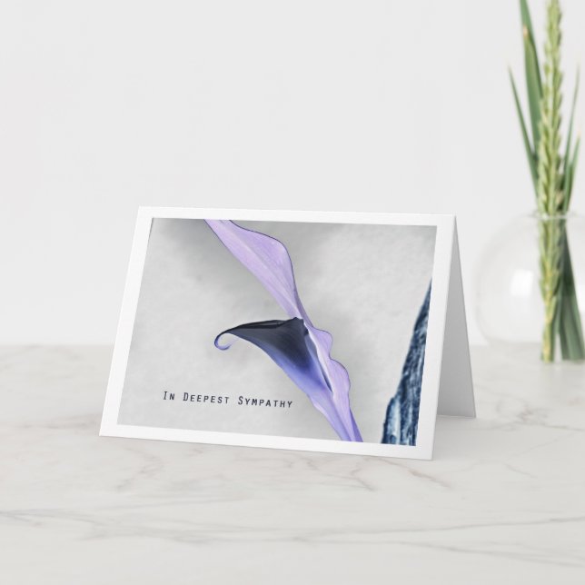 Carte in deepest sympathy (Devant)