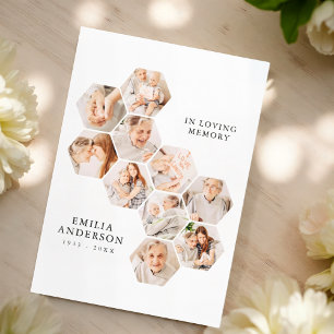 Carte In Loving Memory Memorial Modern 10 Photos