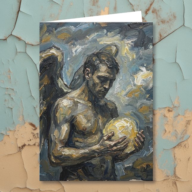 Carte In Sympathy | Grief and Loss Poem | Angel (Créateur téléchargé)