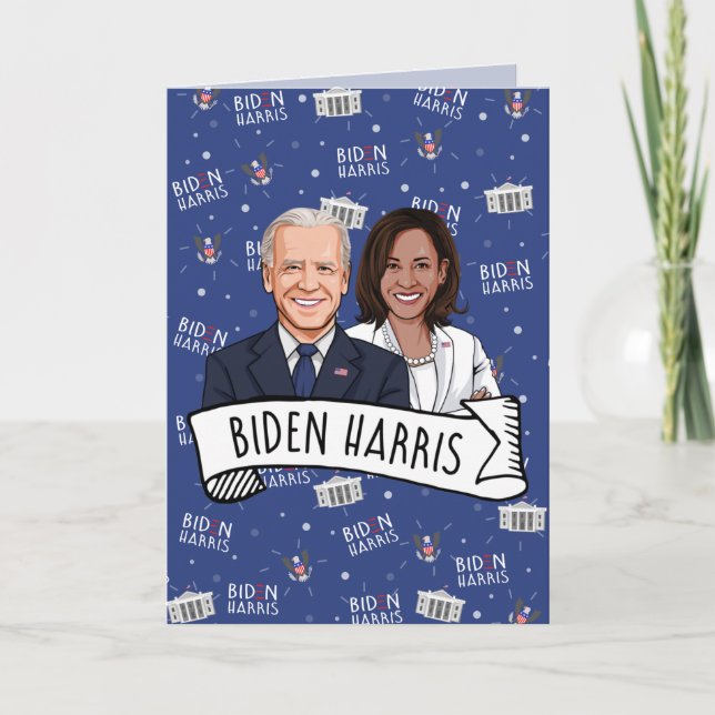 Carte Inauguration de Biden Harris (Devant)