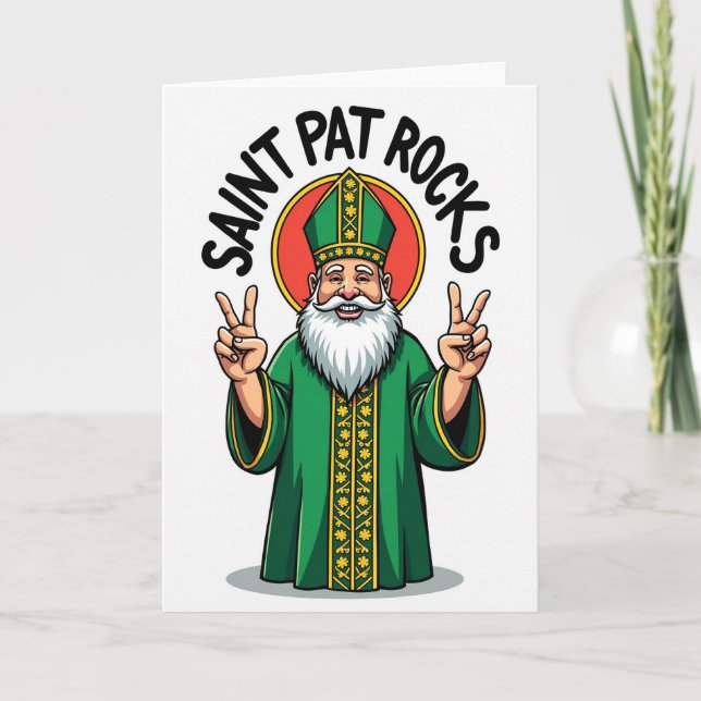 Carte Incroyable de Saint Pat (Devant)