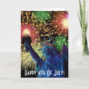 Carte Independence Day 4th Of July Card