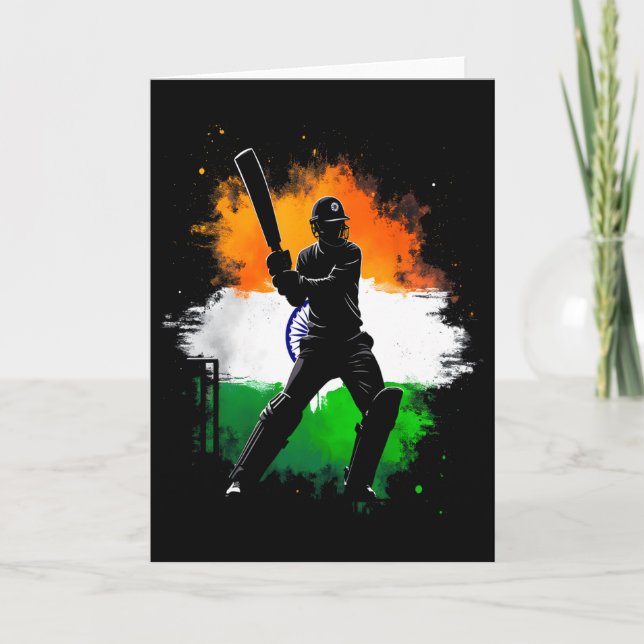 Carte Indian Cricket Pride Tter  (Devant)