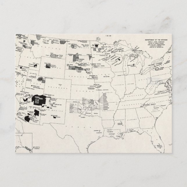 CARTE : INDIENS AMÉRICAINS 2 (Devant)