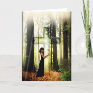 Carte Indulgent (carte chrétienne contemporaine d'art)