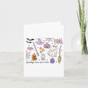 Carte Infirmière Boo-tox éffrayante Halloween Botox Infi