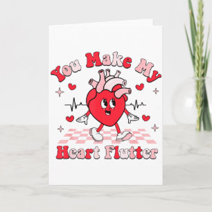Carte Infirmière cardiaque Saint-Valentin Vous faites pa