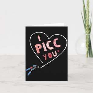 Carte Infirmière cc Saint-Valentin Cute Vday Cœur Vat Éq